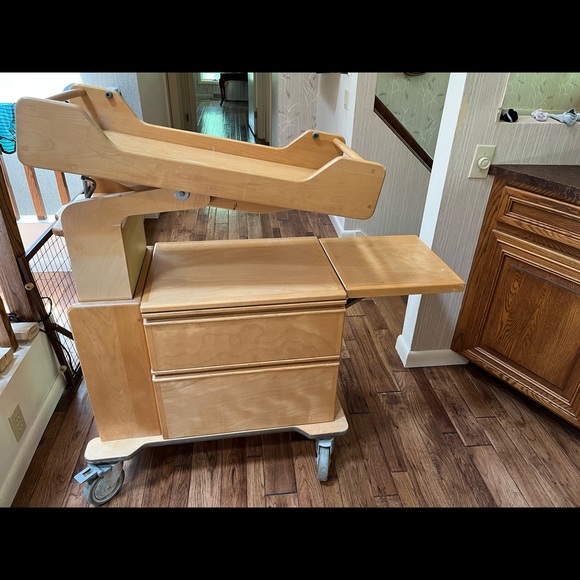 Accessories Vintage Solid Wood Baby Changing Station Poshmark